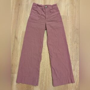 Anthropologie Maeve Pink Trousers